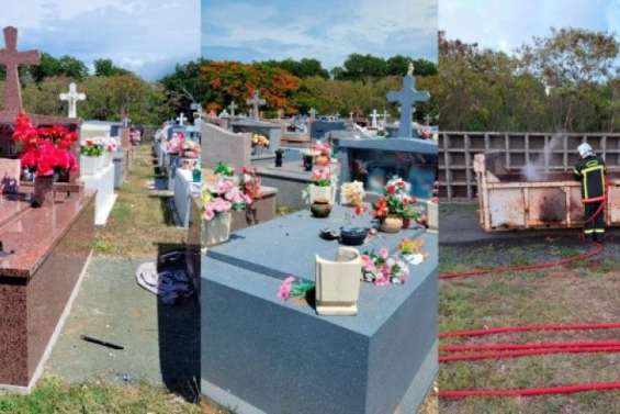 Dégradations en série au cimetière du 5e kilomètre