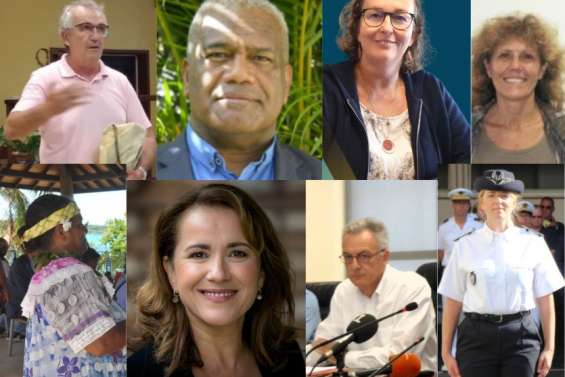 Quatre Calédoniens reçoivent la Légion d’Honneur et sept sont décorés de l’Ordre national du Mérite