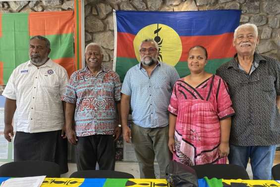 Avenir institutionnel : une délégation de cinq membres du FLNKS décolle pour Paris