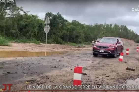 Le Nord en vigilance orange, la reprise en demi-teinte du Tanéo... Retrouvez le JT de Caledonia du lundi 10 février.