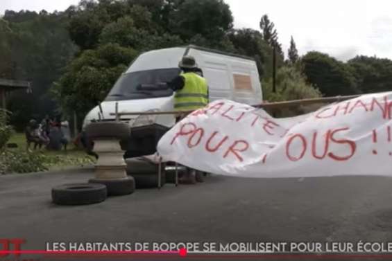 Mobilisation pour l'école de Bopope, lancement d'un BTS à Lifou... Le JT de Caledonia du 24 février