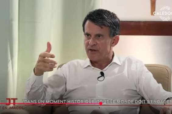 Retrouvez l’entretien de Manuel Valls au JT de Caledonia