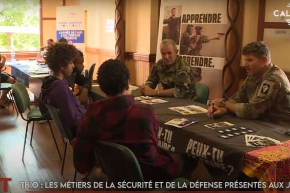 Présentation des métiers de la sécurité et de la défense à Thio, les catholiques prêts pour accueillir leur nouvel archevêque... le JT de Caledonia du 11 avril