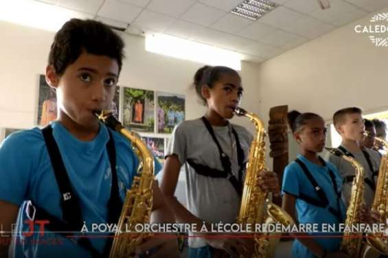Reprise de l'orchestre à Poya, le blues porteur de message d'espoir… Le JT de Caledonia du 26 mai
