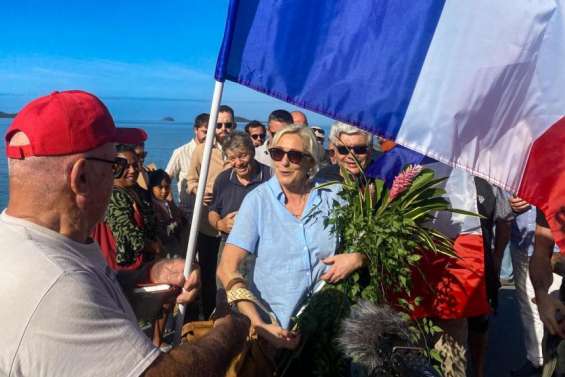 Marine Le Pen pas en terrain conquis au Mont-Dore Sud