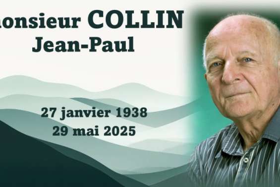 Avis de décès : COLLIN Jean-Paul