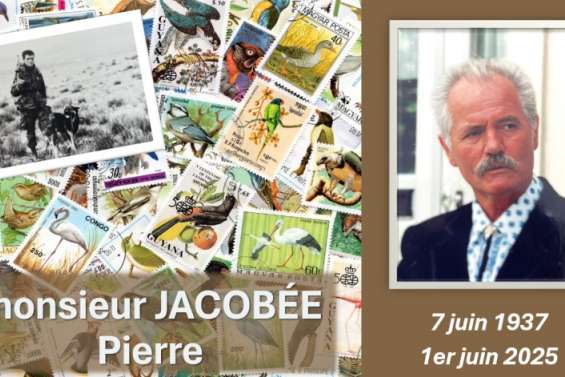 Avis de décès : JACOBEE Pierre