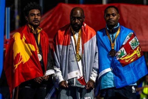 Mini-Jeux du Pacifique : le bilan grimpe à 22 médailles, dont cinq en or, pour les Cagous