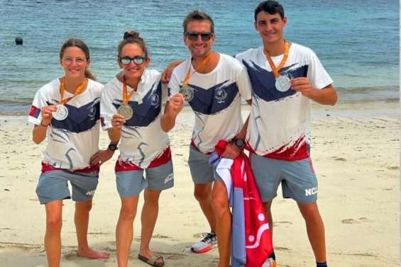 Mini-Jeux de Palau : les Cagou terminent en septième position