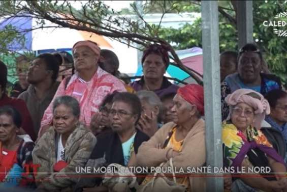 Manifestation pour sauver le système de santé à Koné et à Maré, formation aux premiers secours à Touho.. Le JT de Caledonia du 21 juillet