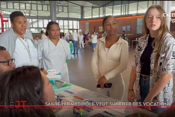 Découverte des métiers de la santé, centrale accostée de la SLN... Le JT de Caledonia du 24 juillet