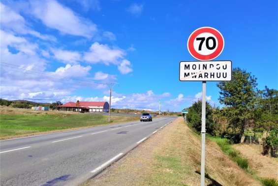 Un mois de travaux sur la RT1 à Moindou
