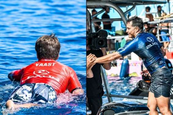 Tahiti Pro : Kauli Vaast éliminé, Mihimana Braye dernier Tahitien en course