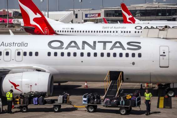 Australie : Qantas annonce un bénéfice net annuel en hausse de 28,3 %