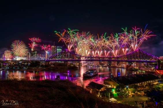 Environ 500 000 personnes ont assisté ce week-end au Riverfiver à Brisbane qui lance le Festival d’art