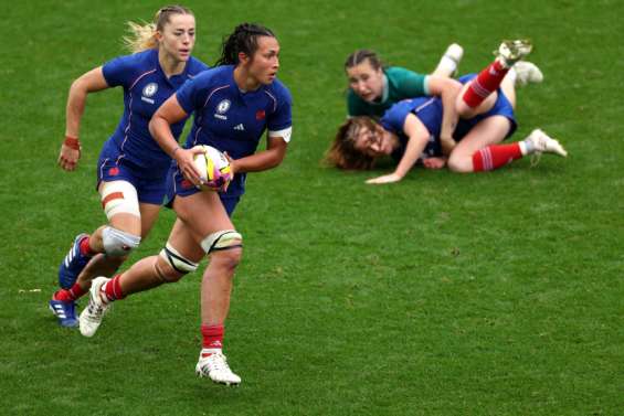 Mondial féminin de rugby : la France en demies par un trou de souris