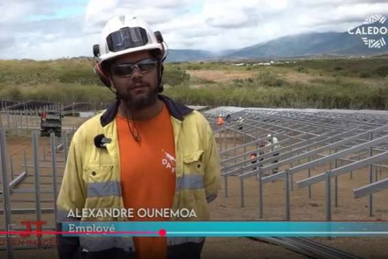 Une nouvelle ferme solaire à Baco, plan Do Kamo à Maré.. Le JT de Caledonia du 23 septembre