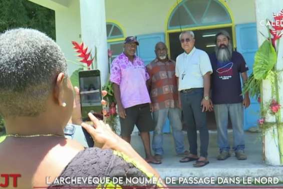 L’archevêque de Nouméa dans le Nord, violences faites aux femmes et poids de la coutume… Le JT de Caledonia du 27 novembre