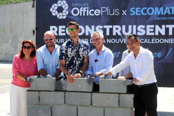 Office Plus reconstruit ses locaux incendiés pendant les émeutes à Doniambo