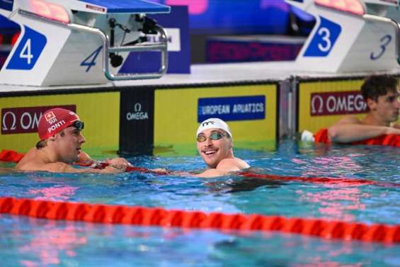 Euro en petit bassin : Maxime Grousset manque l’or pour un centième