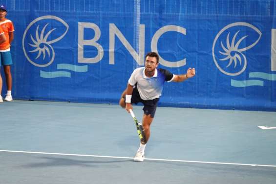 BNC Tennis Open : éliminé au 1er tour, Maxime Chazal 