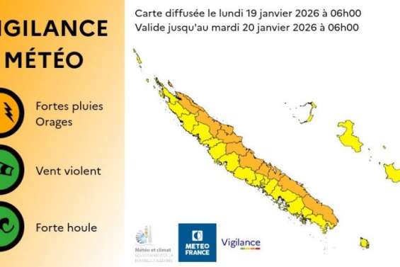 Météo : onze communes en vigilance orange fortes pluies et orages