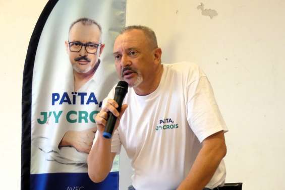 Municipales : à Païta, Antoine Romain lance sa campagne, axée sur la sécurité et la qualité de vie