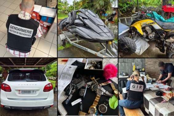 Blanchiment en Polynésie : 220 millions de francs saisis, dix-huit interpellations