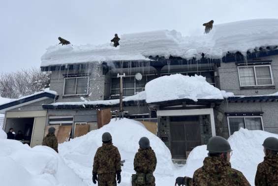 Japon : le bilan des fortes chutes de neige monte à 46 morts