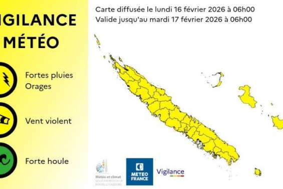 Météo : l’ensemble du pays placé en vigilance jaune aux fortes et pluies et aux orages