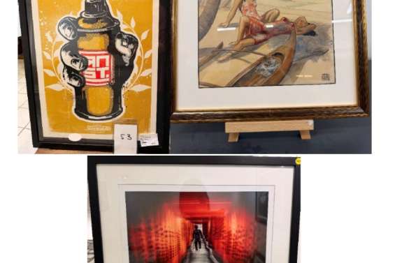 Vente de gré à gré de plus de 200 oeuvres d'art