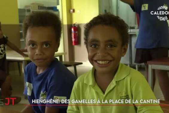 À Ouaré, des gamelles à la place de la cantine, formation militaire au RSMA de Koumac... Le JT de Caledonia du 20 février