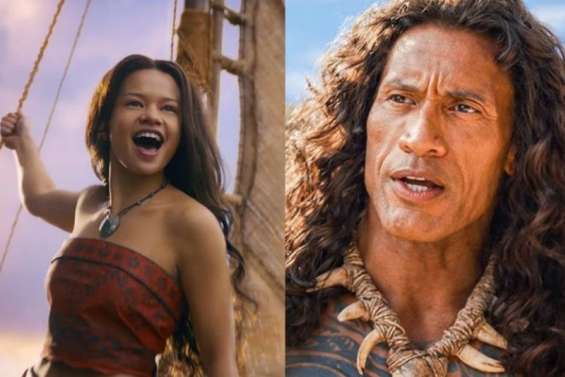 Disney diffuse les premières images du remake de Vaiana avec Dwayne Johnson en Maui