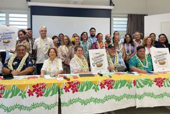 Polynésie : le gouvernement lance la gratuité des repas dans les cantines du secondaire