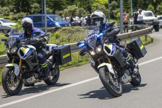 Accident à Ducos : un motard de la police blessé