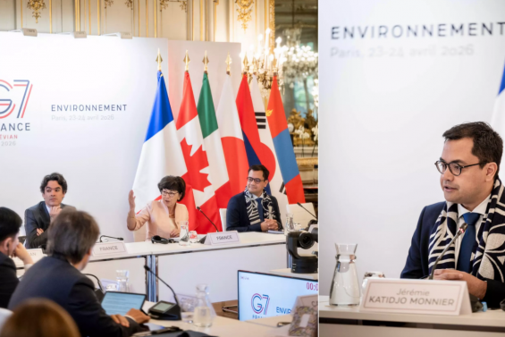 La Nouvelle-Calédonie invitée au G7 environnement pour défendre les réserves marines