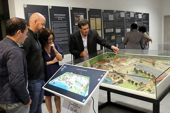 À Nouville, le site historique réintègre une maquette du bagne, rendue interactive