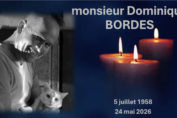 Avis de décès : BORDES Dominique