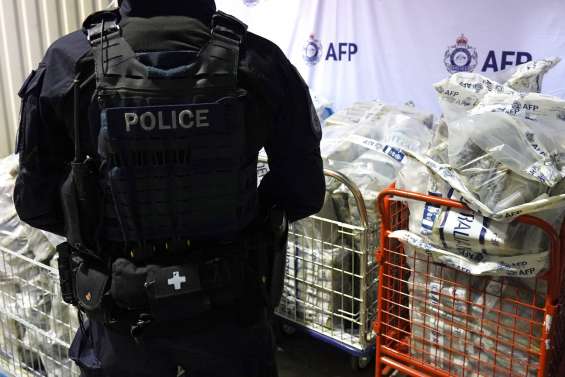Australie : saisie record de 2,7 tonnes de cocaïne enterrées près de Sydney