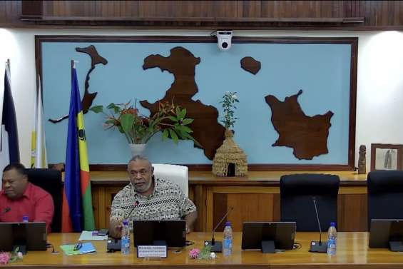 Mickaël Forrest élu président de la province des Îles