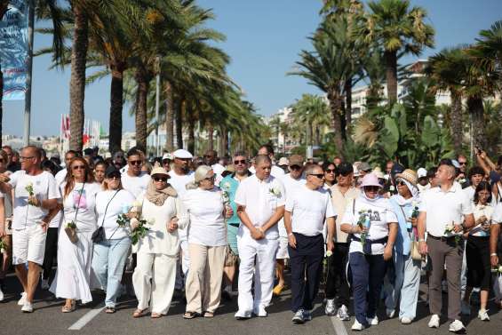 Nice : une marche blanche pour les dix ans de l'attentat du 14 juillet