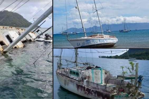 Épaves abandonnées : la Polynésie veut imposer une assurance aux propriétaires de navires