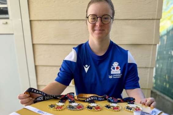 Delphine André : nager, gagner, recommencer
