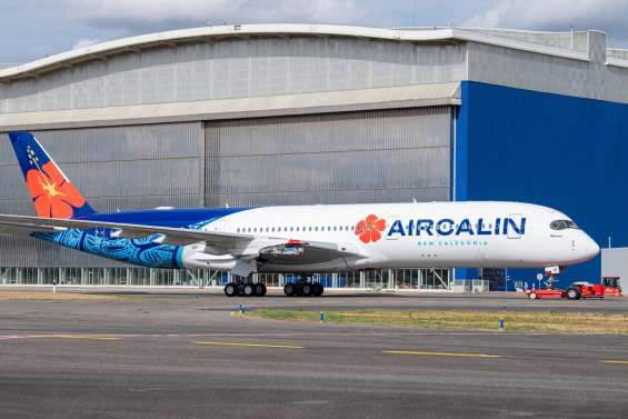 Le premier A350-900 d’Aircalin est sorti des ateliers d’Airbus