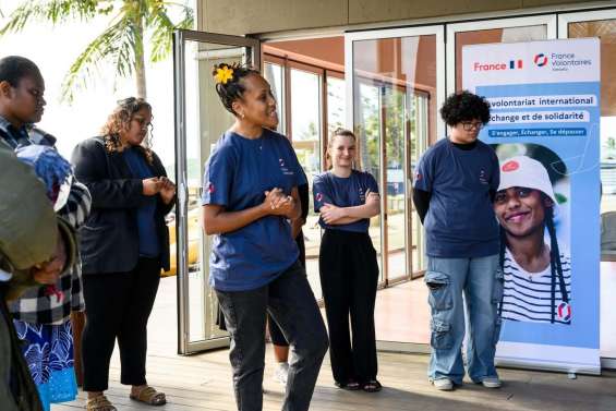 Sept jeunes Calédoniens préparent leur départ en mission solidaire