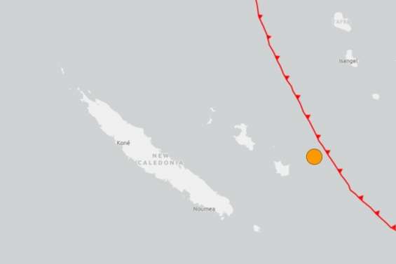 [Mise à jour] Un séisme de magnitude 6,6 enregistré à 80 km de Maré, suivi de quatre répliques