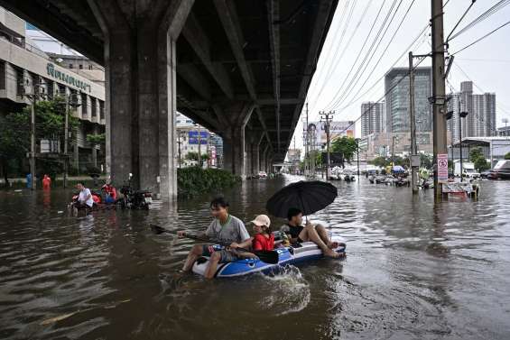 Thaïlande : des milliers d’habitants évacués après d’importantes inondations à Bangkok