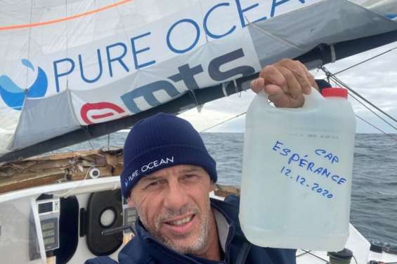 Vendée Globe : le skipper de l'Imoca Merci aimerait faire découvrir son bateau aux Calédoniens