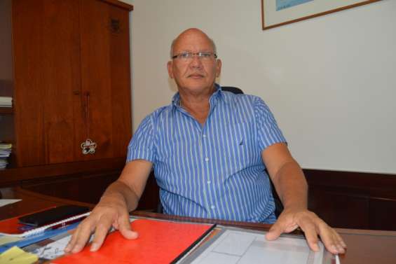 Eddie Lecourieux, maire du Mont-Dore : 