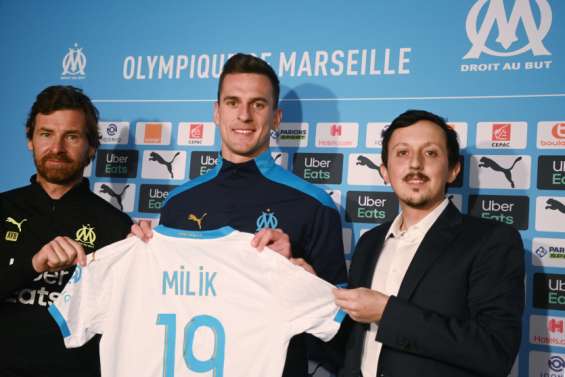 Milik est à l'OM pour marquer
